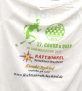 Cross&Quer steht in den Startlöchern! Schicke Funktionsshirts für alle Finisher!