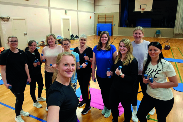 Sportgruppen Selfie